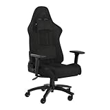 Corsair TC100 Entspannter Gaming-Stuhl – Stoff – Racing-inspiriertes...