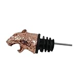 ABOOFAN Alloy Leopard Head Wein Ausgießer und Stopfen Kreativer...