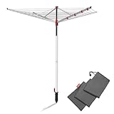 Vileda Sun-Lift Compact Wäschespinne, 40 m Leinenlänge,höhenverstellbar...