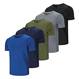 CIMIC 5er Pack Sport Tshirts Herren Funktionsshirt Sportshirt Herren...