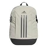 adidas Power Backpack Rucksack (grey/charcoal, one size)