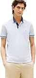 Tommy Hilfiger Herren Poloshirt Kurzarm Contrast Collar Block Regular Fit,...