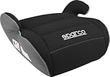 Sparco Kinderautositz-Erhöhung Schwarz und Grau i-Size. Neue Europäische...