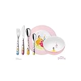 WMF Disney Princess Kinder Geschirrset 6-teilig, Kindergeschirr mit...