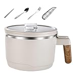 Mikrowellen-Nudelschale mit Griffen, Instant-Nudelschale mit Deckel, große...