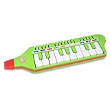 Bontempi | Green Melodica, Blasharmonika mit 10 Tasten (C-E) 310mm,...