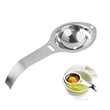 Eiertrenner Edelstahl, Eigelbtrenner, Eiweiß Eidotter Trenner Mit Griffen...