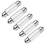 WITTKOWARE 5 Stück Soffitten-Lampe in Röhrenform, 8x31mm, S7, 18V, 3W,...