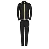 Uhlsport Herren Essential Classic Trainingsanzug, Schwarz/limonengelb, S EU