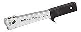 kwb Hammertacker mit Gummigriff, Typ 053 Klammern, 8mm, schwarz, 200x...