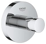 GROHE Start - Bademantelhaken (Material: Metall, verdeckte Befestigung, zum...