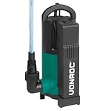 VONROC Tauchpumpe mit integriertem Schwimmer [750W] - Schmutzwasserpumpe...