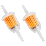 2 StückUniversal Benzinfilter – 6mm & 8mm Kraftstofffilter für...