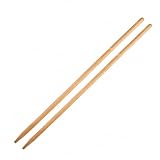 2 STK. Laubrechenstiel ∅ 28mm (150 cm) Holzstiel Gerätestiel aus Holz,...