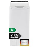 Haier Toplader Waschmaschine I Waschmaschine 40 cm breit mit 7kg Trommel,...
