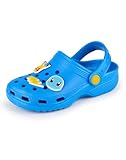 Pokemon Jungen Clogs Kinder Slip On Schuhe in Blau Pikachu Charmander...