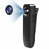 Baobylon Kleine Kamera ohne WLAN, HD 1080P Body Cam mit 32G Speicherkarte,...
