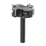 Flachfräser Holz mit 8mm Schaft, 4 Schneiden Hartmetall Fräser - Hohe...