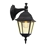 Brilliant Newport hängende Außenwandleuchte schwarz – LED-Wandleuchte...