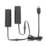 KEMIMOTO USB Beheizte Motorradgriffe, 5-Stufen Einstellbare Heizgriffe,...