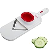 Westmark Gemüseschneider mit verstellbarer Schnittstärke, V-förmige...