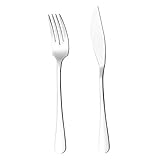 Esmeyer 156-253 Fisch-Besteck-Set Sylvia 12-teilig, Edelstahl, Silber, 18 x...