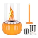 VORHOT Bioethanol Tischkamin, Tischfeuer Outdoor Indoor, Bio Ethanol Kamin...