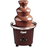 Opal Schokoladenbrunnen,Edelstahlbrunnen Set, Elektrische 3-Etagen-Maschine...