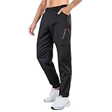 Santic Herren Fahrradhose Lang Radlerhose Atmungsaktiv Thermo Fleece MTB...
