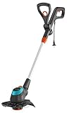 Gardena Elektro-Trimmer EasyCut 450/25: Rasentrimmer mit verstellbarem...