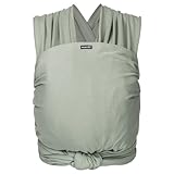 Hoppediz Elastisches Baby-Tragetuch - für Neugeborene ab Geburt (2-9 kg) -...