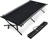 EVER ADVANCED Feldbett Klappbar 214cm x106cm 300KG Belastbar Klappbett XXL...