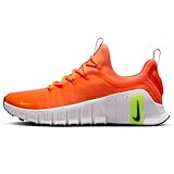 Nike Free Metcon 6 Womens Workout Shoes (FJ7126-800, Total Orange/Football...