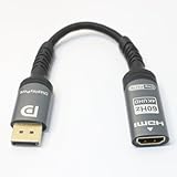 Ubluker 4K 60Hz DisplayPort-auf-HDMI-Adapter Premium-IC: PS176 DP-auf-HDMI...