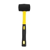 HOMSFOU Gummihammer Campinghammer holzarbeiten Schmuck Hammer weicher...