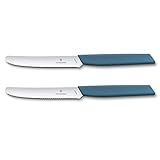 Victorinox Swiss Modern Brotzeitmesser-Set, 2-teilig, Extra Scharfe Klinge,...