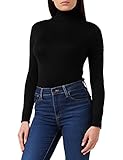 ONLY Basic Strickpullover Einfarbiger Rollkragen Knitted Stretch Sweater...