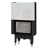 BEF Kamineinsatz Feel V 6 | 5 kW | Hebetür, gerade Scheibe