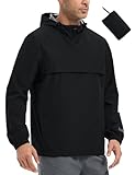 baleaf Herren Regenjacke Windbreaker Wasserabweisend Fahrradjacke Pullover...