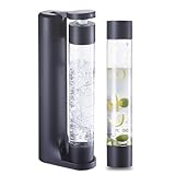Sprudelwasser-Maschine, Soda-Wasserbereiter für Zuhause, 1 l BPA-freie...