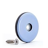 Sawhamale Robuste PTFE-Möbelgleiter mit Schrauben für Sofa, Bett, Tisch,...