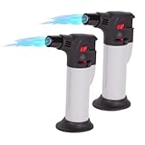 TronicXL 2 Stück Küchenbrenner Flambierbrenner Gas Bunsenbrenner für...