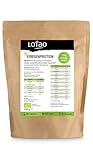 Bio Erbsenprotein 1kg - Veganes Proteinpulver ohne Süßstoff mit 77%...