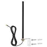 Nelawya Outdoor WiFi Antenne 2.4G Antenne 6dBi RPSMA Stecker mit RG174 3M...