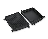 Enders® Grill-Wende-Platte, Gusseisen, 1/2 Grillfläche, Grill-Zubehör,...