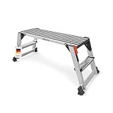 blizz-z Aluminium Sicherheits-Laufbühne | 150 kg Tragkraft, geprüft nach...