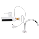 CTIRCHIU Schnellheizender Edelstahl waschtischarmatur Sekunden...