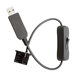 USB Lüfter Adapter, PWM USB 3/4-Pin Konverter, Lüfter...