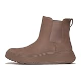 Fitflop Damen F-Mode Wildleder Flatform Chelsea Boots Stiefel, Minky Grey,...