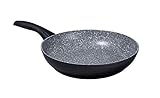 Bialetti 0E6PA28/TWFB Pfanne Black Pearl 28cm, Aluminium, schwarz, 28 cm